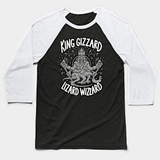 Psychedelic God King Gizzard & Lizard Wizard Baseball T-Shirt